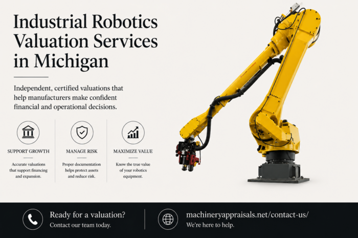 industrial robotics valuation services